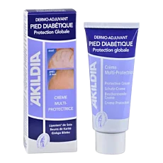 Ochranný krém na nohy pre diabetikov, Akildia - 75 ml