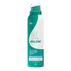 Pudrový sprej na nohy proti pocení, Akileine - 150 ml