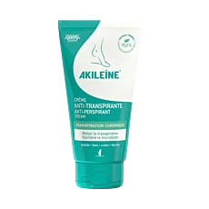 Krém na nohy proti poteniu na prevenciu mykózy, Akileine Green - 75 ml