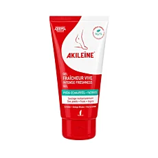 Intenzívny osviežujúci gél na opuchnuté nohy, Akileine Red