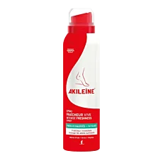 Osviežujúci sprej na nohy, Akileine Red - 150 ml