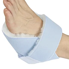 Antidekubitní návleky na patu z materiálu Mouton – SALVAPAD, 2 ks