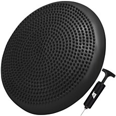 Senzomotorická balančná podložka s pumpou 34 cm - čierna
