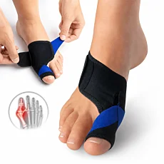 Korekčná bandáž na hallux valgus s gélovým chráničom - ľavá