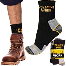 Pracovné ponožky teplé froté silné, Twork Pro, 3 páry