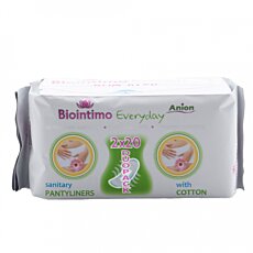 BIOINTIMO DUO PACK Anionové denní vložky s pH testerem, 20 ks