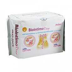 BIOINTIMO DUO PACK Anionové denní vložky s pH testerem, 20 ks