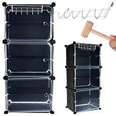 Botník na obuv, box na topánky - 44,5 x 93 x 30 cm