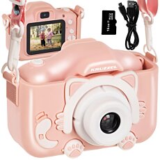 Detský digitálny fotoaparát mačka 16 GB