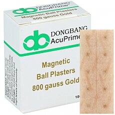 Pozlacené magnetické kuličkové náplasti DONGBANG AcuPrime 100ks