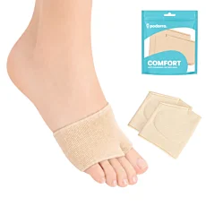 Elastická bandáž na chodilo Metex s metatarzálnou vložkou, 1 pár