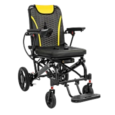 Lehký skládací elektrický invalidní vozík Maya s 2 režimy - do 115 kg