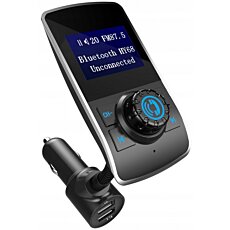 FM Bluetooth vysielač, USB MIC nabíjačka microSD