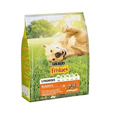 FRISKIES GP Balance s kuřetem a přidanou zeleninou 1 x 3 kg