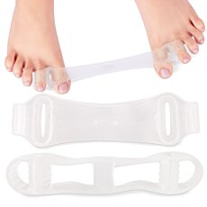 Gelový expander na haluxy/deformaci kloubu placka na cvičení, 1 pár