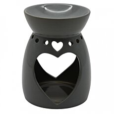 Arómalampa 13 cm Cuore, sivá