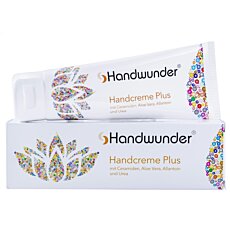 Hydratačný krém na ruky s ureou, alantoínom a aloe vera Handwunder Plus, 75 ml