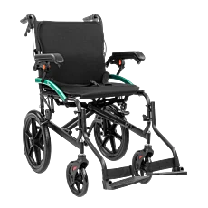 Ľahký hliníkový skladací invalidný vozík Activ-Tim - priemer kolies 16" - Šírka - 46 cm