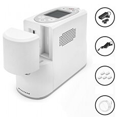 Prenosný kyslíkový koncentrátor s batériou, Kingon P2, 2 x Li-ion 6,8 Ah, 5L/min, 96%