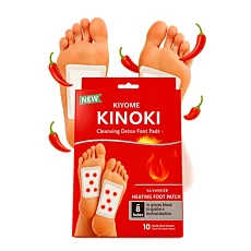 Hřejivé detoxikační náplasti KINOKI - 10 ks