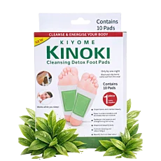 Detoxikační náplasti KINOKI zelený čaj - 10 ks