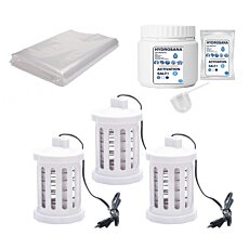 Refill Kit3 Hydrosana – kompletní detoxikační sada (3x cívka, aktivní sůl 500g, fólie)
