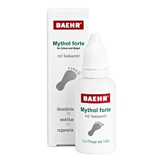 Ochranný olej Mythol forte s čajovníkom na nechty Baehr, 30 ml