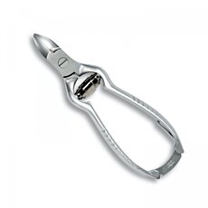 Nail nippers profesionálne kliešte na nechty s pružinkou, matný chróm, 13 cm