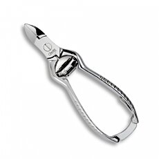 Nail nippers profesionálne kliešte na nechty s pružinkou, nikel chróm, 13 cm