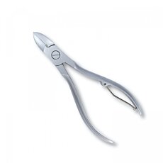 Nail nippers profesionálne kliešte na strihanie nechtov, matný chróm, 10 cm