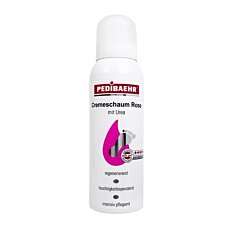 Pedibaehr krémová pena ružová s ureou, na veľmi suchú, hrubú pokožku nôh, 125 ml