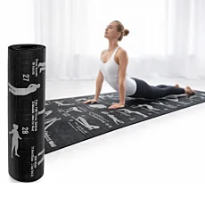Protiskluzová podložka na jógu a fitness - 173 x 60 cm