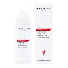 Podopharm Podoflex krémová pena na zrohovatenú pokožku nôh s 15% UREY - 125ml