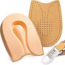 Podpätenky tlmiace kožené latex proti pätovej ostrohe ComfortHeel, mäkké, L (41-46)