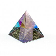Pyramída pre zlepšenie toku energií  – Kvet života, 9 cm