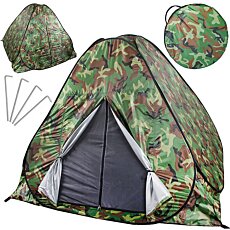 Samorozkladací turistický stan pre 4 osoby, ARMY