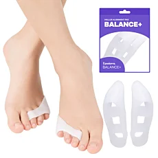 Silikonový separátor kladivkových prstů na noze, 1 pár