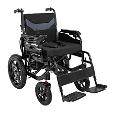 Elektrický invalidní vozík POWER-TIM, skládací, s dojezdem 25 km - 130 kg
