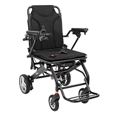 Elektrický skládací vozík pro imobilní SMART-TIM, černý - 115 kg