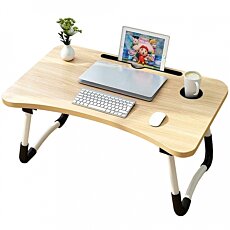 Stolík pod notebook 28 x 60 x 40 cm béžový