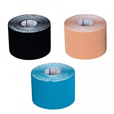 Kineziologické pásky kinesiotaping, 3 kusy, 5cm x 5m