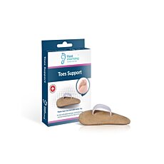 Ochrana pod prsty s krúžkom, CE zdravotná pomôcka Toes Support, ľavé chodidlo