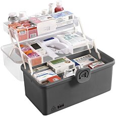 Veľký rozkladací organizér / box na lieky Medic